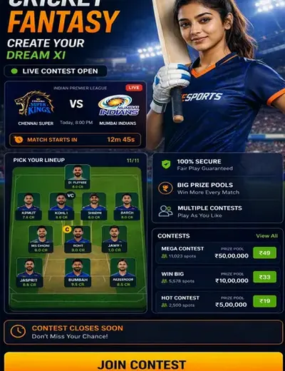 Bet559 (bet 559 casino) fantasy cricket & matchday visual 3