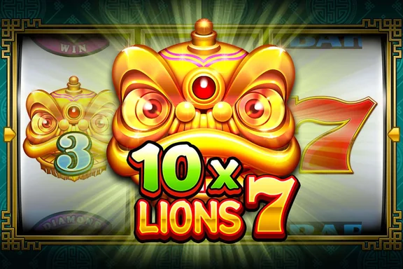 Capa do slot 10x Lions 7