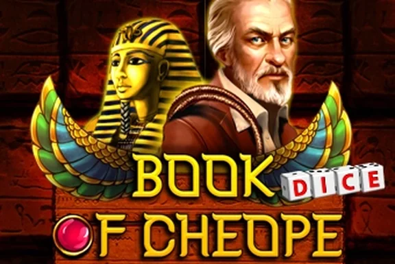 Capa do slot Book of Cheope Dice